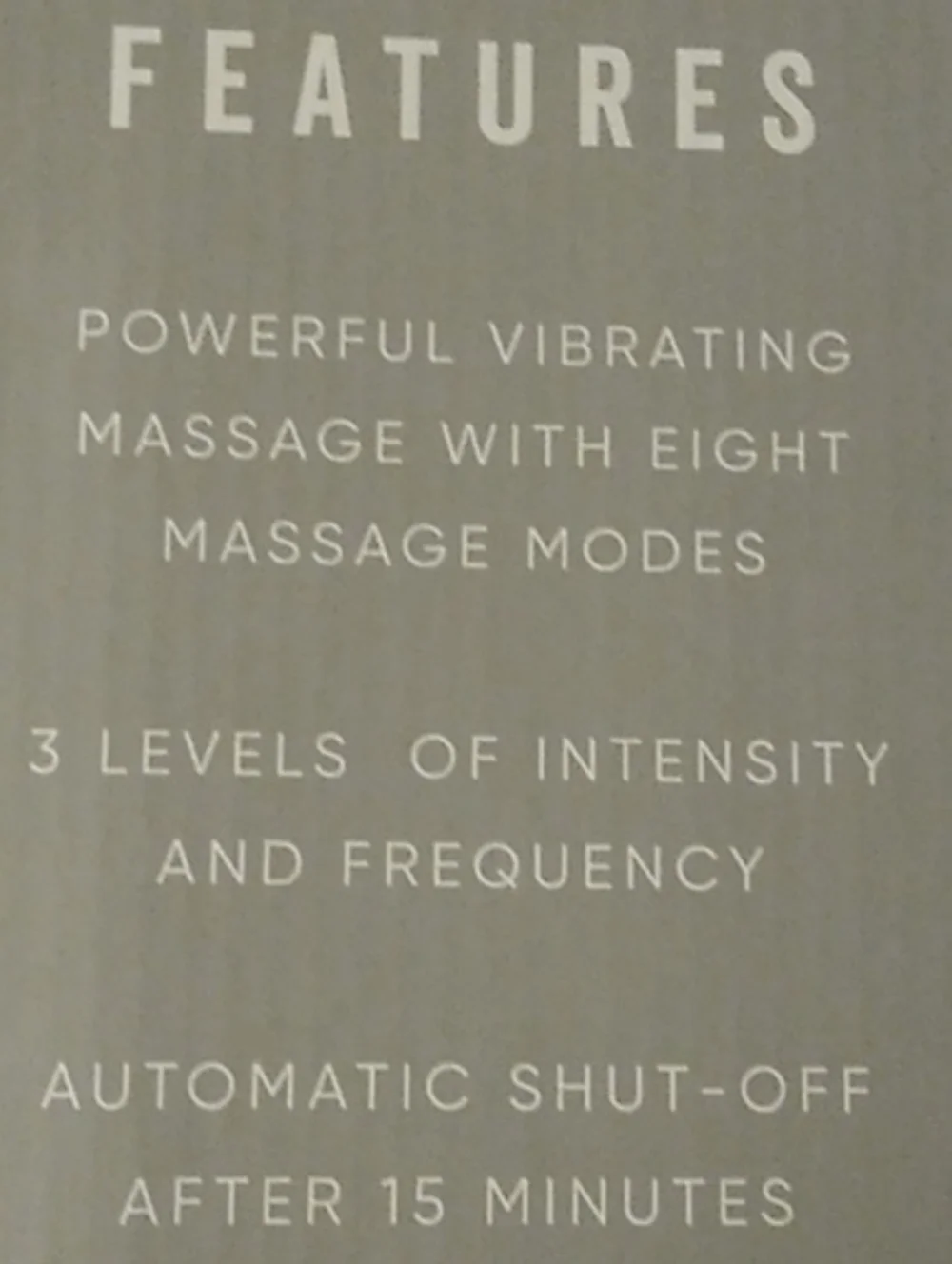 COBY Vibration Massage Cushion Car Seat Couch / Chair Gift Optional Heat New Box